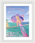 Palm Beach Purple - Framed Print - Framed Print - Sharon Tatem LLC.